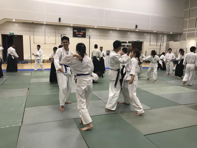SMU Aikido Freshmen Orientation Singapore Management